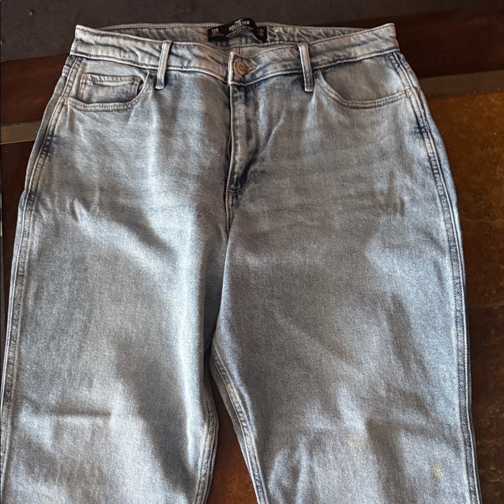 Hollister Faded Blue Denim Jeans